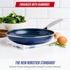 image:imageBlue Diamond 12 Diamond Ceramic Nonstick Frying Pan Skillet with Lid Blue10 Frying Pan Skillet