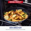 image:imageBlue Diamond 12 Diamond Ceramic Nonstick Frying Pan Skillet with Lid Blue14 Frying Pan Skillet
