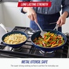 image:imageBlue Diamond 12 Diamond Ceramic Nonstick Frying Pan Skillet with Lid Blue95 and 11 Frypan Skillet Set
